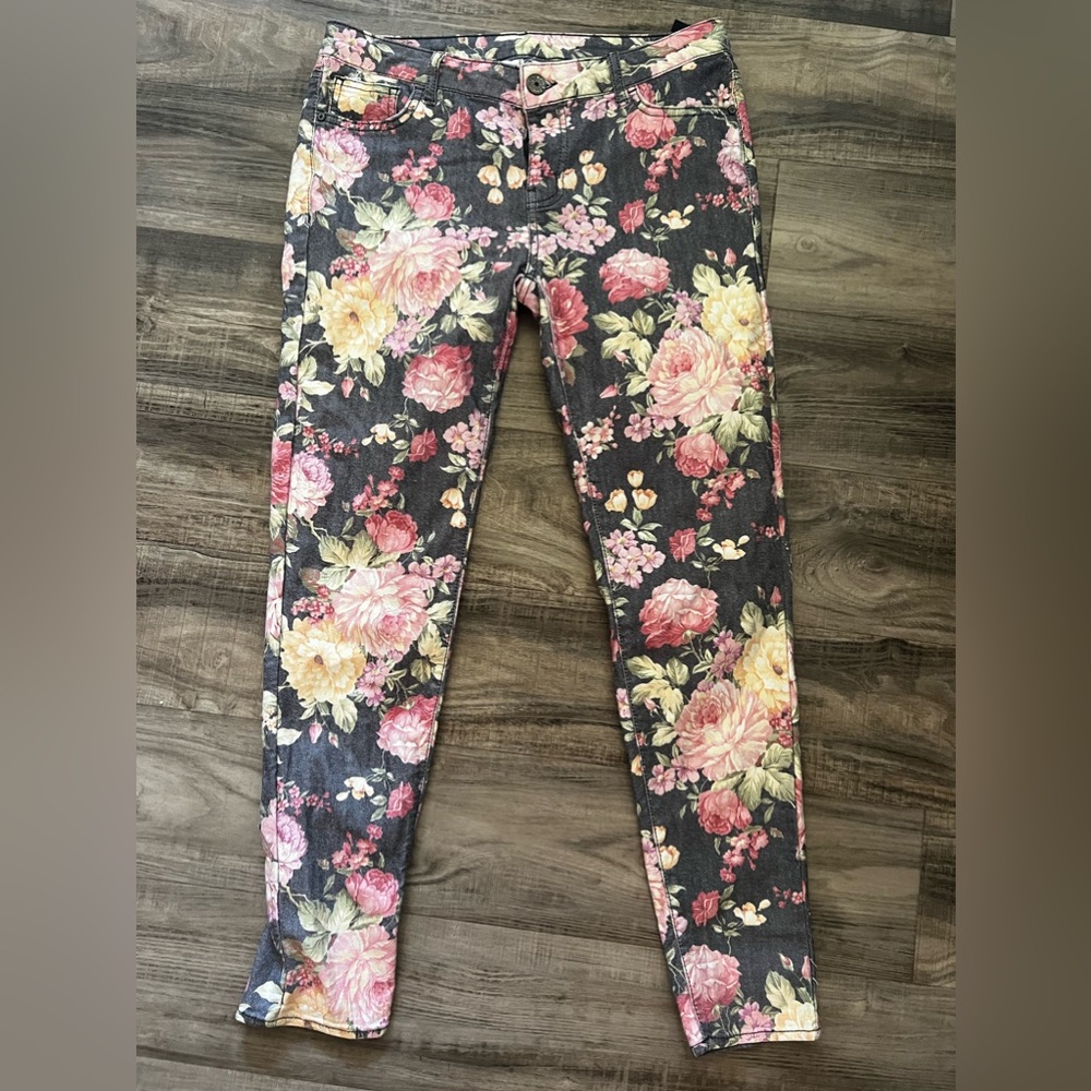 Buffalo floral jeans